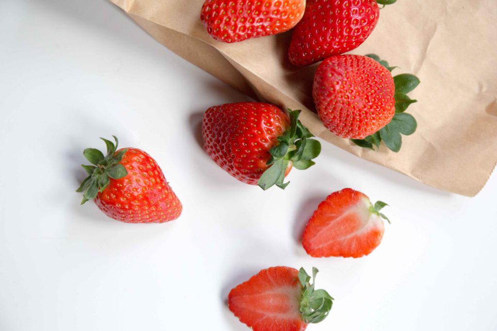 Strawberries still-life